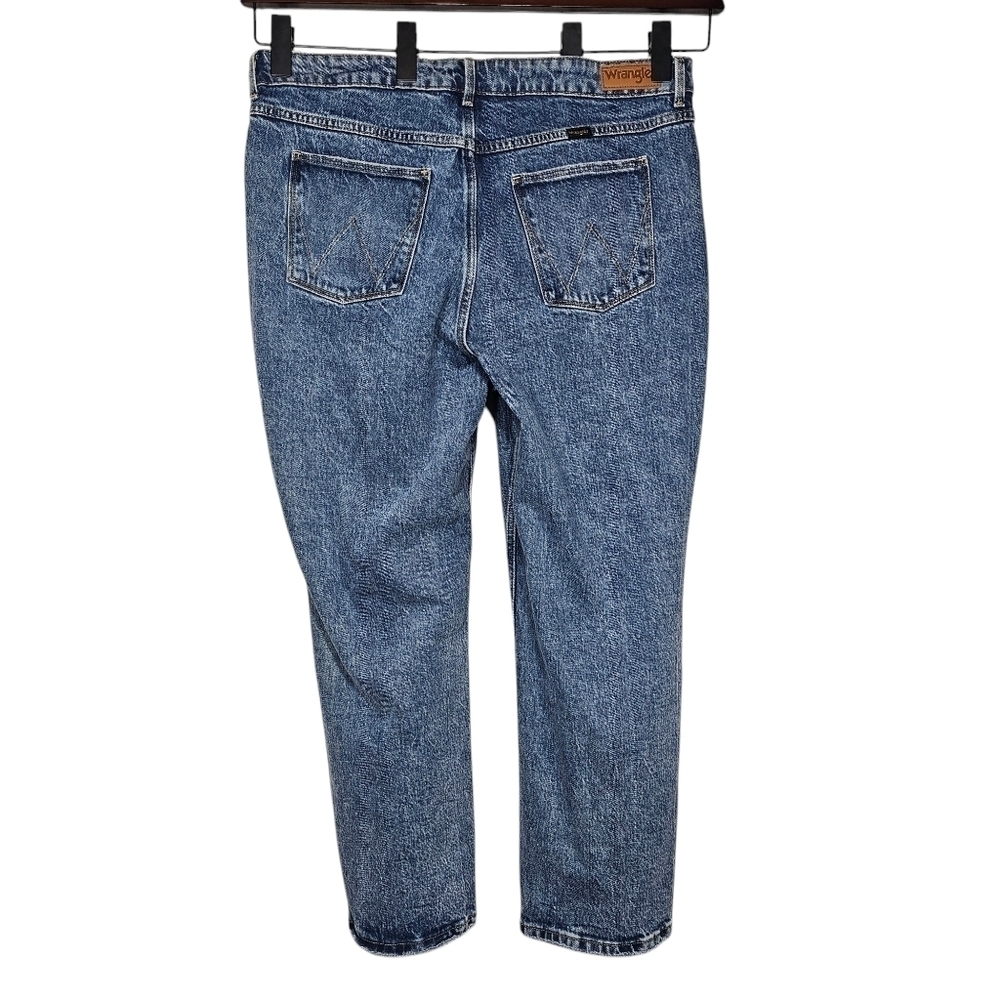 Wrangler High Rise Rodeo Straight Crop - Picture 4 of 5